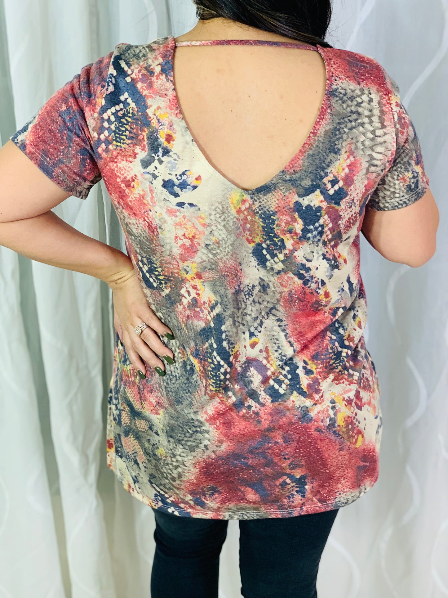 Anna Print Top