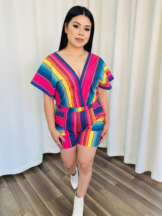 Siesta Serape Romper