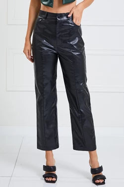 Faux Leather Pants