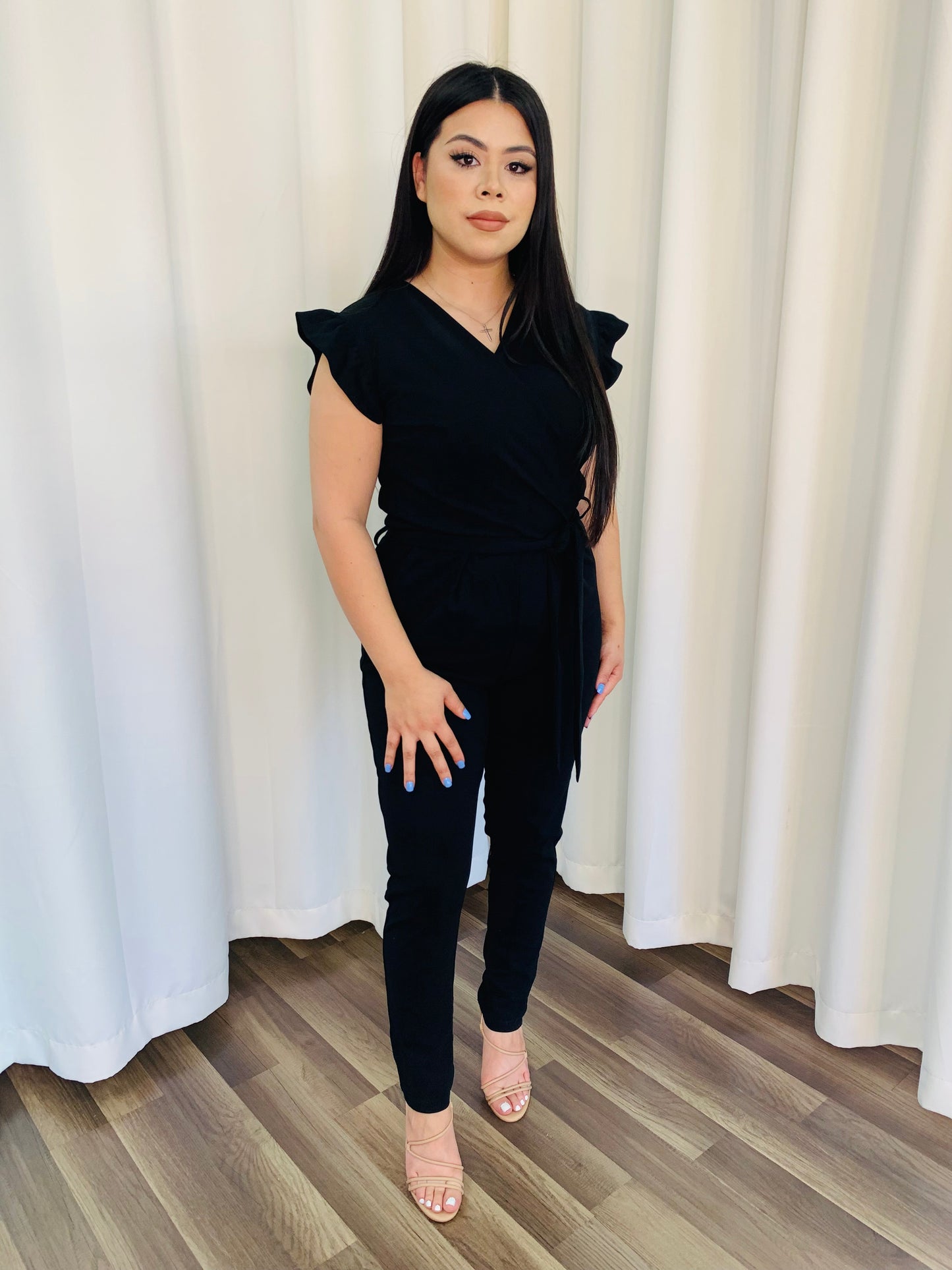 Show Off Black Jumpsuit